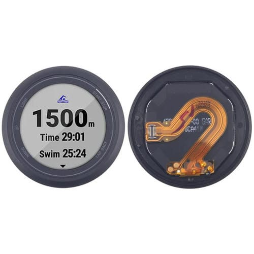 Écran complet Garmin Swim 2 avec cadran