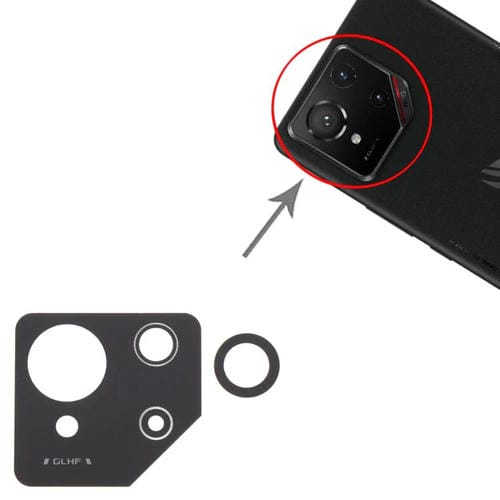 Lente Câmara Traseira Asus Rog Phone 9 5G