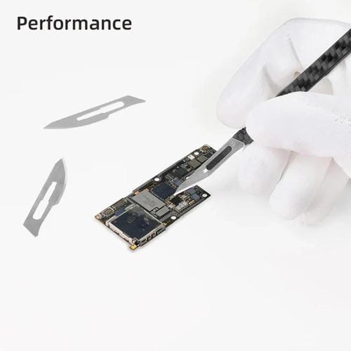 Mango coltello Universale QianLi TX01 in fibra di carbonio antistatica