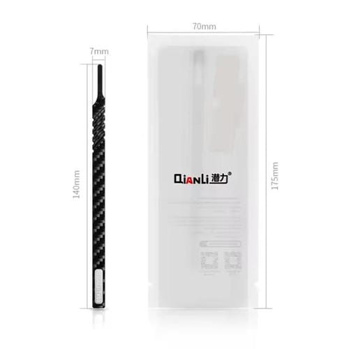 Mango coltello Universale QianLi TX01 in fibra di carbonio antistatica