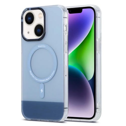 Para iPhone 15 PC + TPU Imd Magsafe Funda Magnética para Teléfono (Gris) - MOVILSTORE