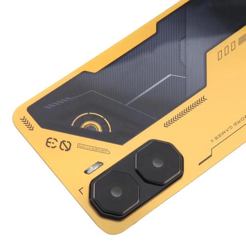 Back Cover of Plastic Battery and Camera Lens ZTE Nubia Neo 3 (Golden)