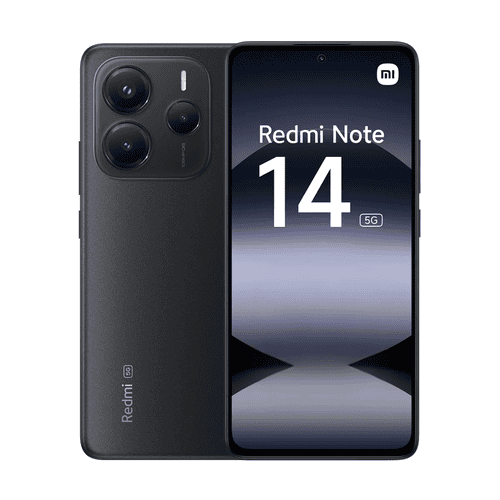 Xiaomi Redmi Note 14 5G 8GB/256GB Preto Meia-Noite Dual SIM