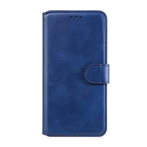 Para Motorola Moto G9 Play Classic Calf Texture PU + TPU Funda de cuero con tapa horizontal, con soporte, ranuras para tarjetas y billetera (azul)
