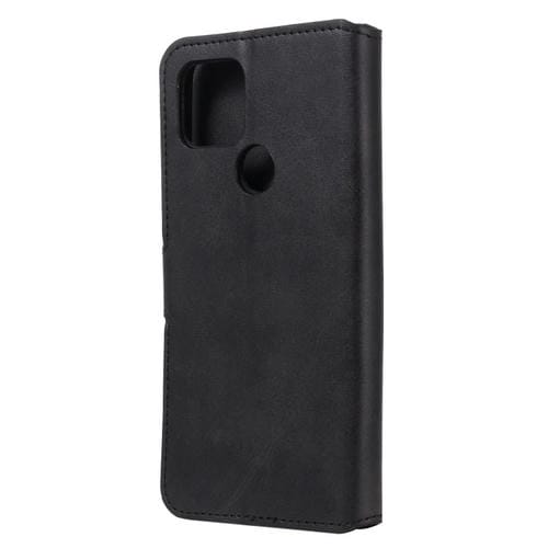 Para Google Pixel 5 XL / Pixel 4a 5G Classic Calf Texture PU + TPU Funda de cuero con tapa horizontal, con soporte, ranuras para tarjetas y billetera (negro)