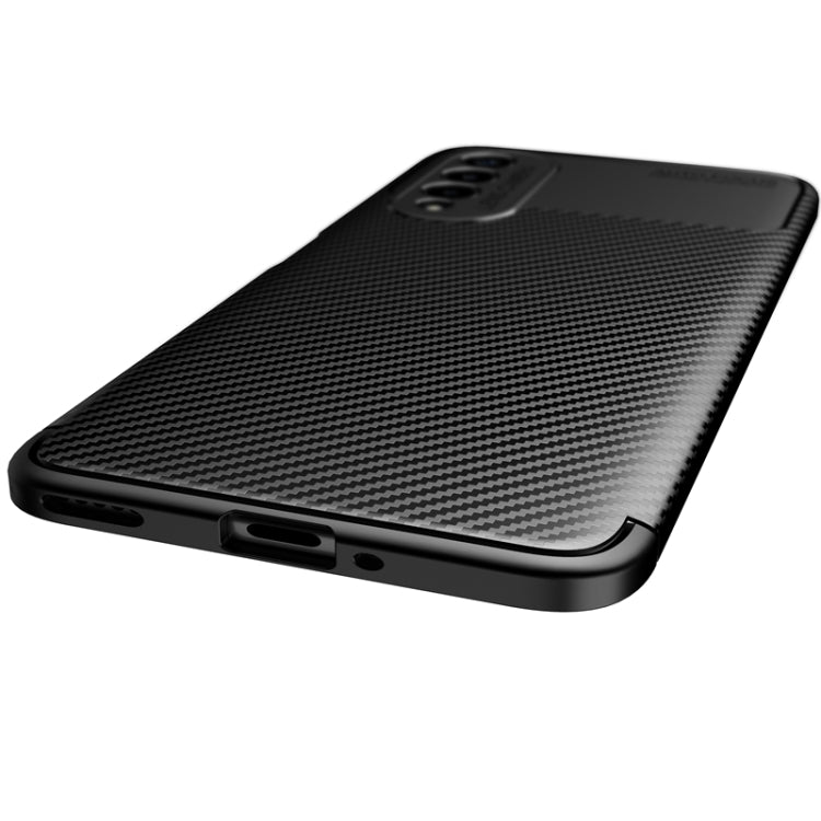 Para honrar X20 SE Carbon Fiber Texture TPU a prueba de golpes (Azul)