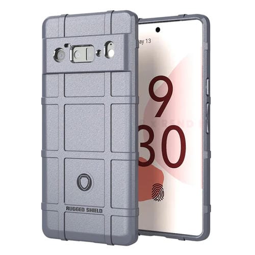 Para Google Pixel 6 Pro Cobertura completa TPU a prueba de choques (gris)