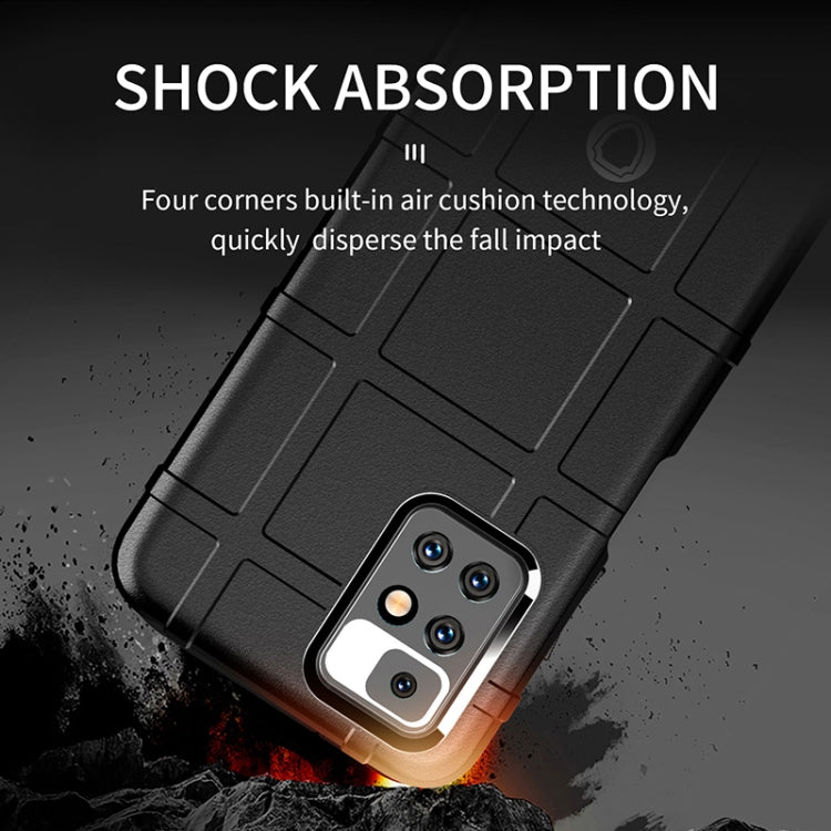 Cobertura completa Funda TPU a prueba de choques para Xiaomi Redmi 10 (azul)