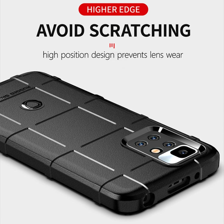 Cobertura completa Funda TPU a prueba de choques para Xiaomi Redmi 10 (azul)