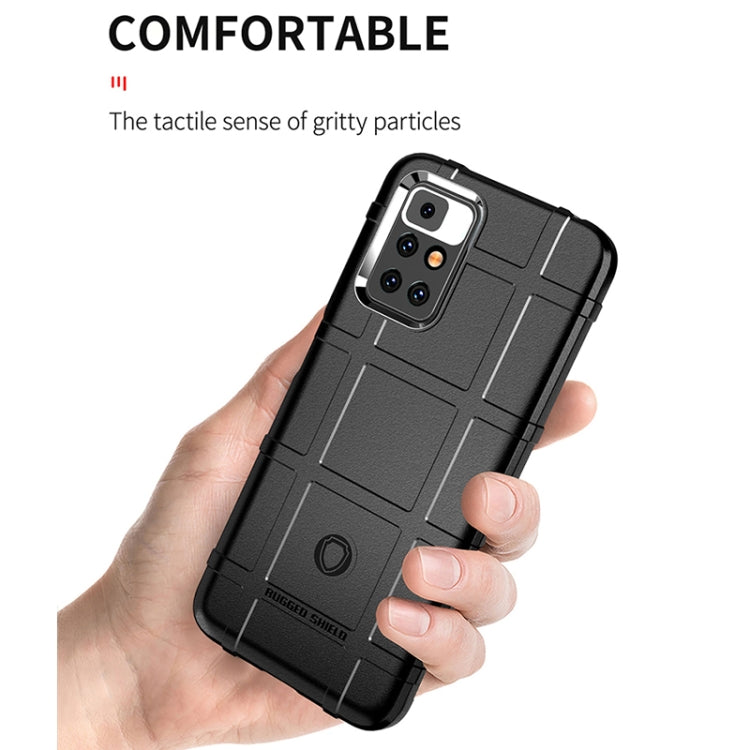 Cobertura completa Funda TPU a prueba de choques para Xiaomi Redmi 10 (azul)