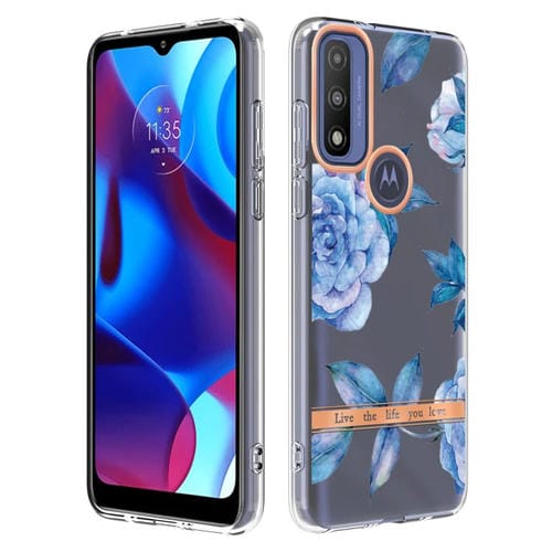 Funda TPU para Motorola Moto G Pure Flowers And Plants Series IMD (Orchid Peony)