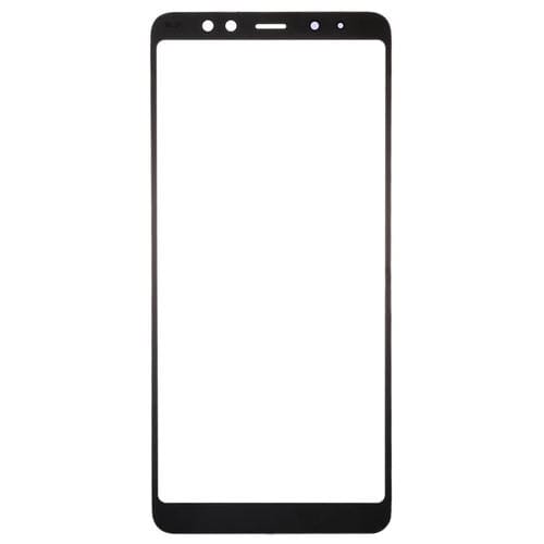 Pantalla Frontal Lente de Vidrio Exterior Samsung Galaxy A8+ A730 con Adhesivo OCA Transparente