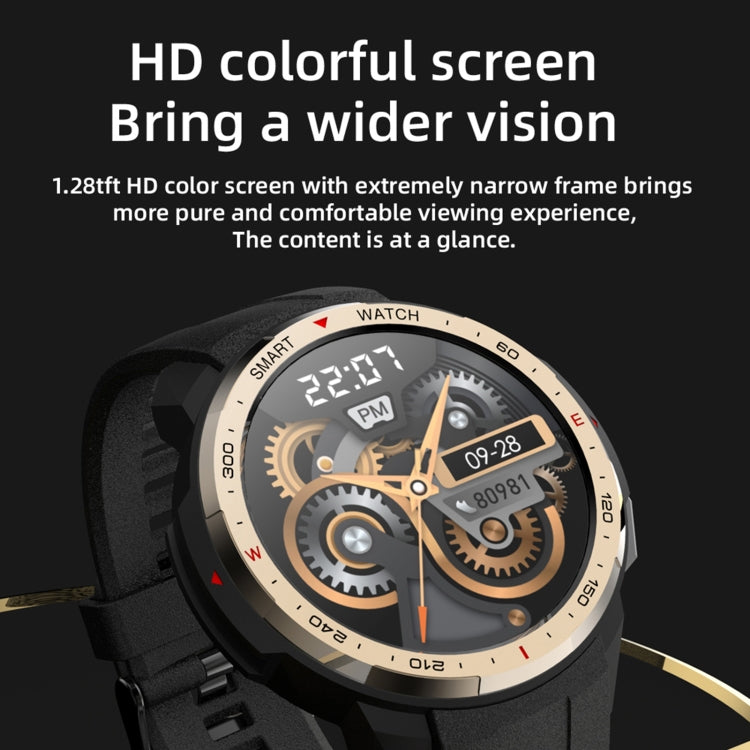 Reloj Inteligente Mt12 Pantalla TFT 1.28 Pulgadas Bluetooth Call 8G Memory (Plata)