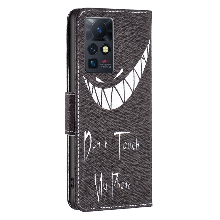 Para infinix cero x / x Pro Drawing Patrón de papel de cuero Caja (Smirk)