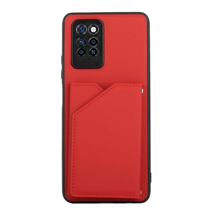 Para iinfinix nota 10 pro skin sentfre de PU + tpu + pc.