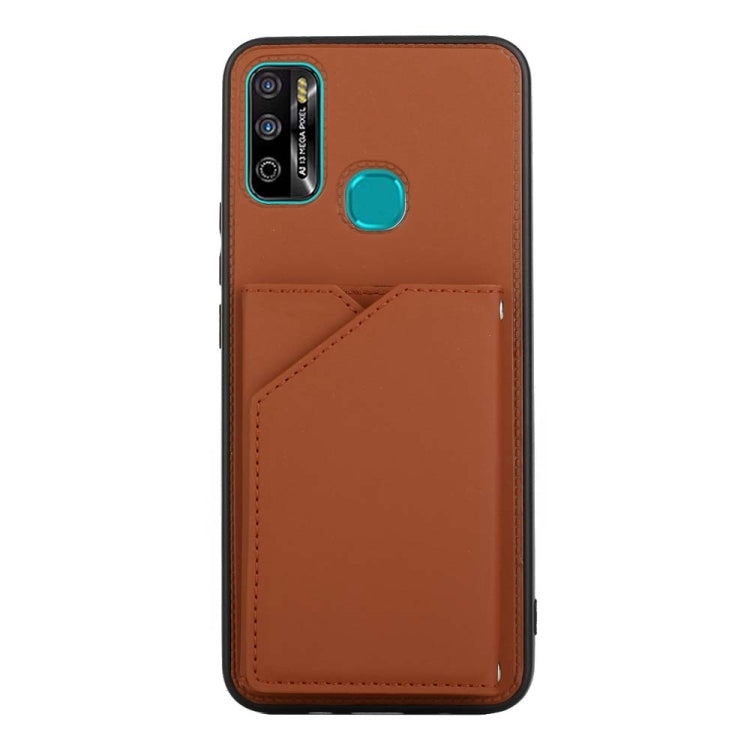 Para Infinix Hot 9 Play Skin Feel PU + TPU + PC Ph.