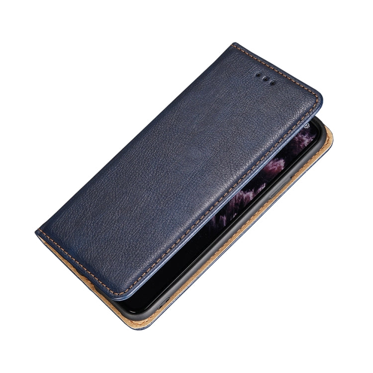 Para Infinix Hot 11S X6812 Case de teléfono de cuero magnético de color puro (marrón)