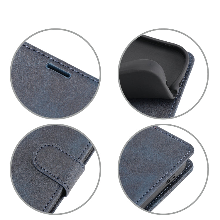 Para Samsung Galaxy S10e Classic Wallet Flip Leather Case (azul)