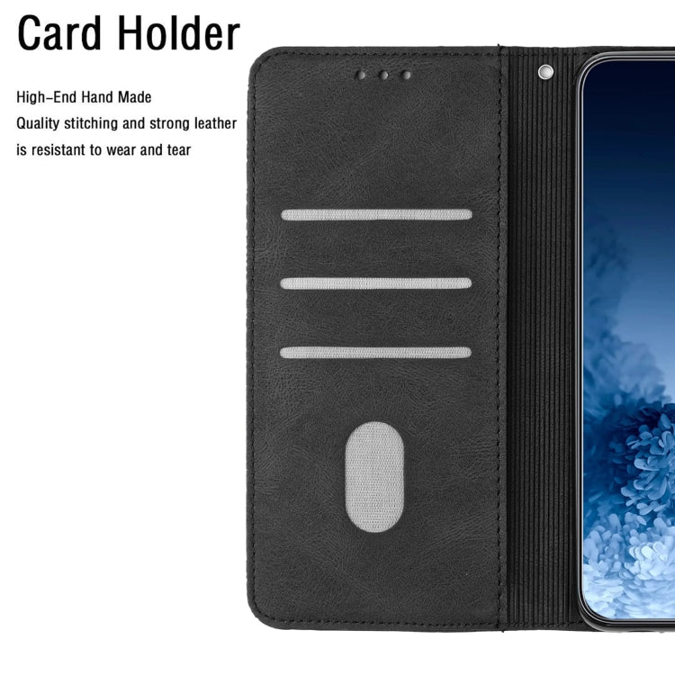 Para Samsung Galaxy A03S 166 mm Mandala Flip Flip Leather Case (negro)