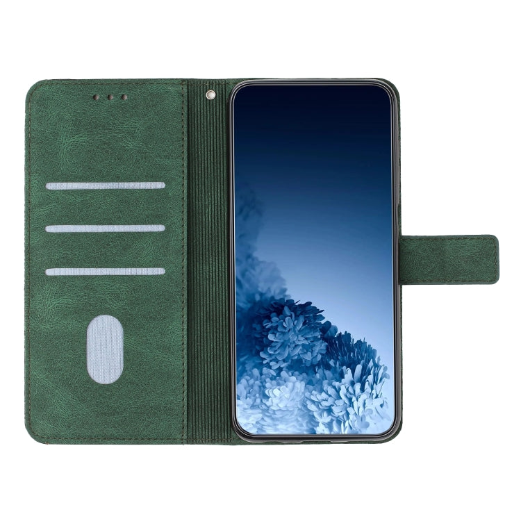 Para Samsung Galaxy A22 4G Mandala Flip Flip Leather Case (verde)