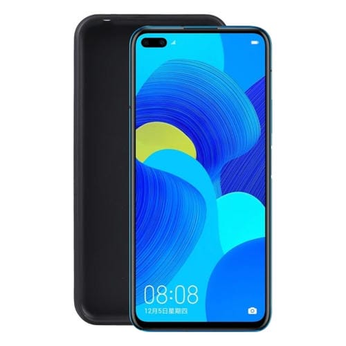 Funda para Huawei Nova 6 5G TPU Protección Teléfono (Negro)