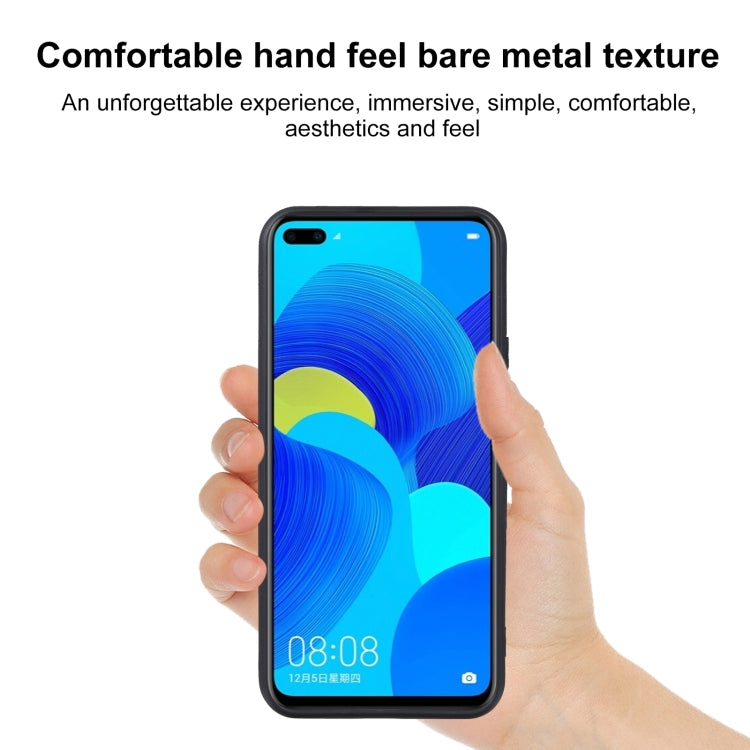 Funda para Huawei Nova 6 5G TPU Protección Teléfono (Negro)