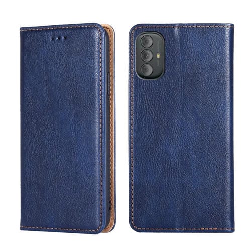 Funda para Motorola Moto G Power 2022 Cuero Magnético Caja de Teléfono (Azul)