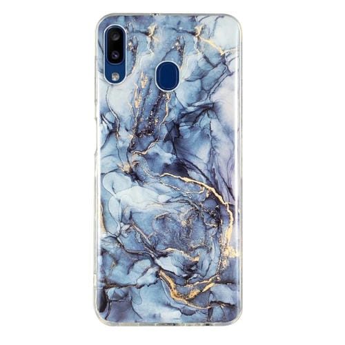 Funda para Teléfono Samsung Galaxy A20E Imd Marble Pattern TPU (Gris)