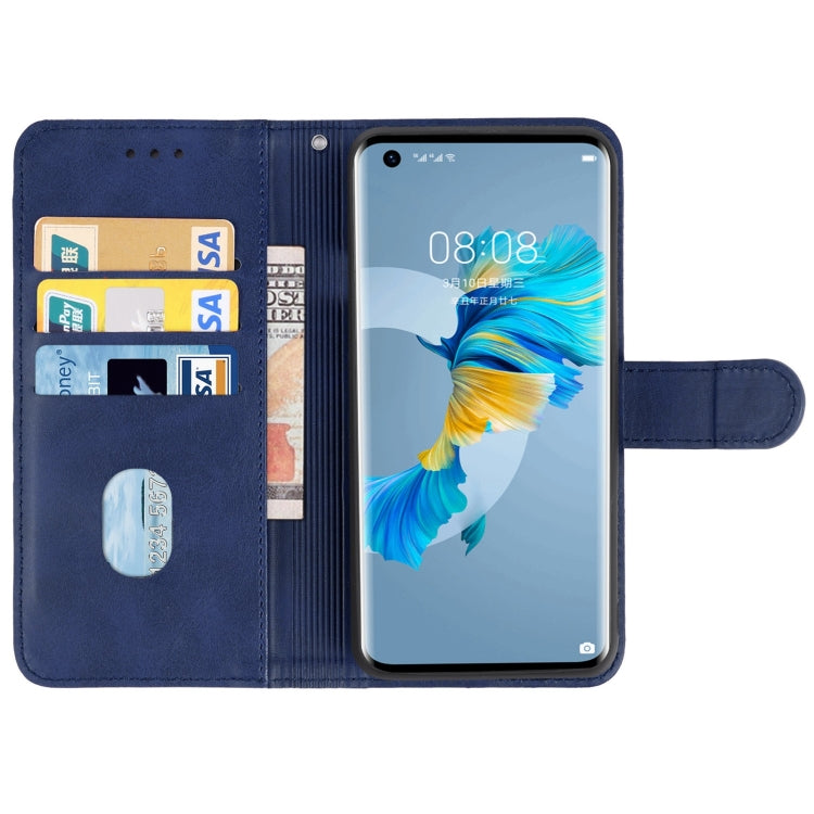 Funda de Cuero para Huawei Mate 50 para Teléfono (Azul)
