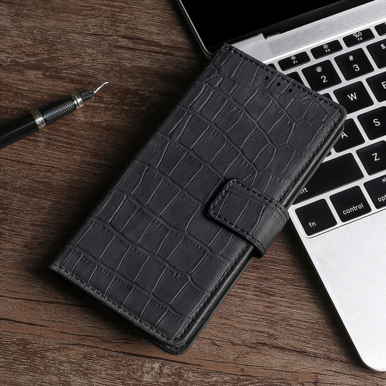 Funda de Cuero OnePlus Nord Ce 2 Lite 5G Skin Feel Cocodrilo Cierre Magnético (Negro)
