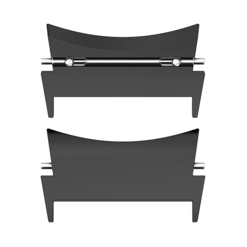 Connecteurs en métal Samsung Galaxy Watch 5/5 Pro/4/4 Classic (Noir)