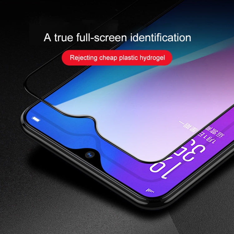 Para Huawei Honor Play 4T 9D Película de vidrio templado de pantalla completa con pegamento completo