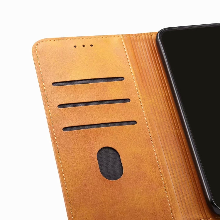 Para Huawei Honor 20 GUSSIM Business Style Funda de cuero con tapa horizontal con soporte, ranuras para tarjetas y billetera (negro)