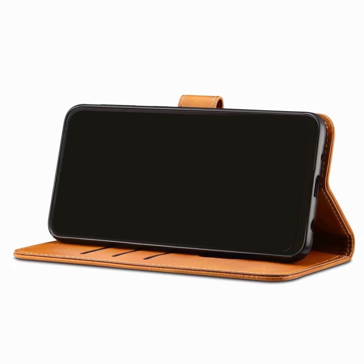 Para Huawei Honor 20 GUSSIM Business Style Funda de cuero con tapa horizontal con soporte, ranuras para tarjetas y billetera (negro)