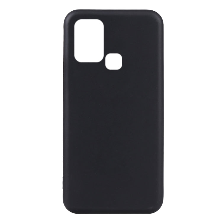 Para Infinix Hot 12 India X689F Funda de teléfono TPU (Negro)