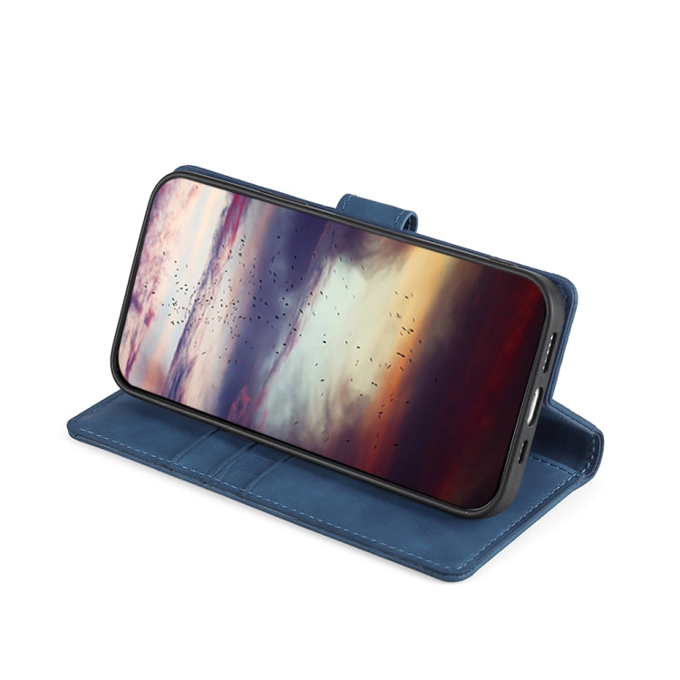 Funda de Cuero para Huawei Nova 10 Se Skin Feel Cocodrilo con Cierre Magnético (Azul)