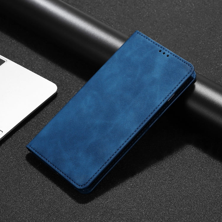 Funda Huawei Nova 10 Se Skin Feel Tapa Horizontal Magnética Cuero (Azul)