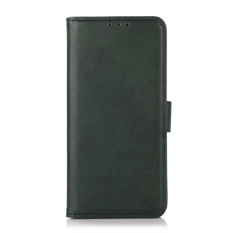 Funda de Cuero para OnePlus Nord Ce 3 5G con Textura de Vaca (Verde)