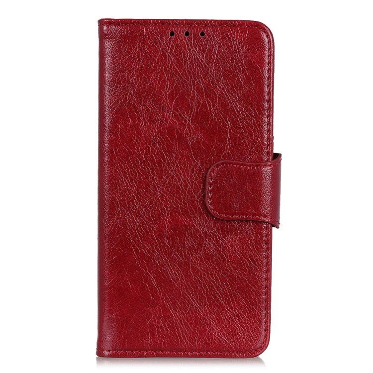 Funda Flip de Cuero Nappa Texture para OnePlus Nord Ce 3 5G (Rojo)