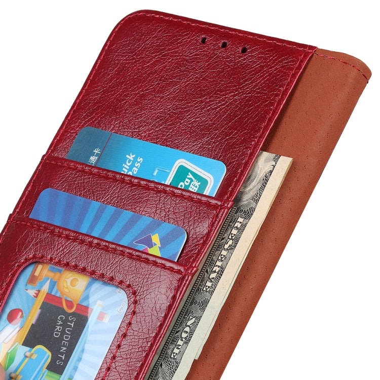 Funda Flip de Cuero Nappa Texture para OnePlus Nord Ce 3 5G (Rojo)
