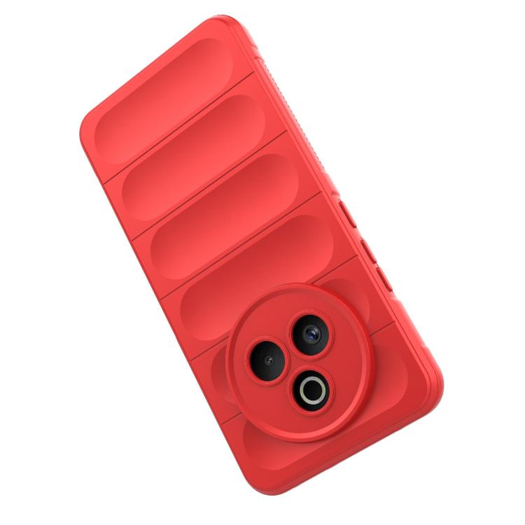 Funda de TPU y Franela con Protección Mágica Global para Realme P3 Pro 5G (Gris Oscuro)