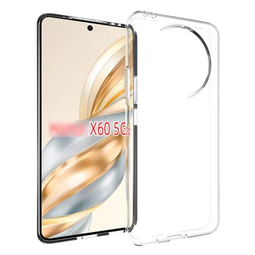 Funda de Teléfono TPU para Honor X60 Textura Impermeable (Transparente)