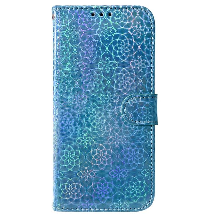 Funda de cuero con hebilla magnética para Infinix Hot 50 Pro 4G (azul)