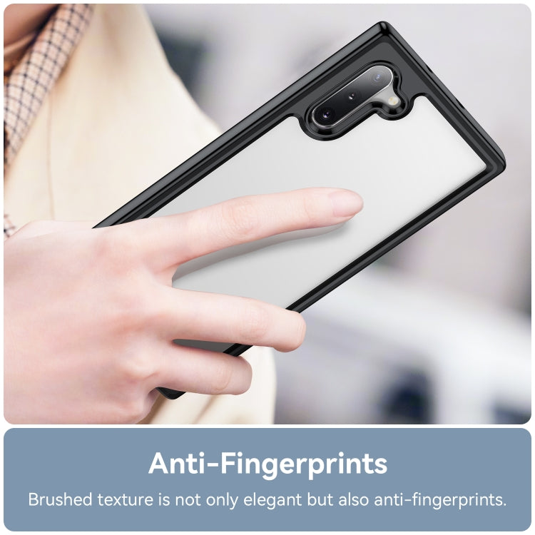 Para Samsung Galaxy Note10 Colorful Series Acrylic + TPU Phone Case (Negro)