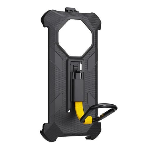 Funda trasera con clip y mosquetón para Ulefone Armor X16/X16 Pro (negra)
