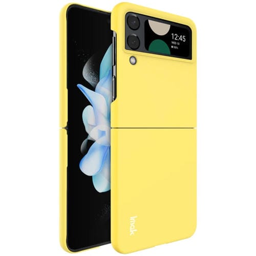 Para Samsung Galaxy Z Flip4 5G IMAK JS-2 Series Estuche colorido para PC (Amarillo)