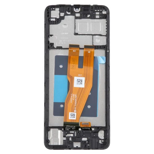 LCD-Bildschirm Samsung Galaxy A05 SM-A055F mit Rahmen (Schwarz)