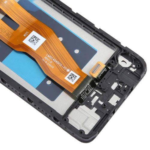 LCD-Bildschirm Samsung Galaxy A05 SM-A055F mit Rahmen (Schwarz)