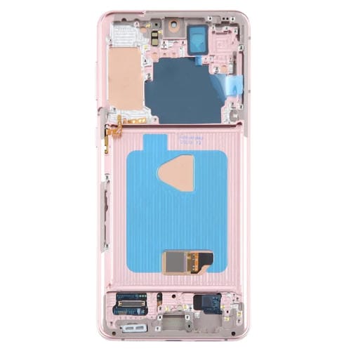 Écran LCD OLED complet avec cadre pour Samsung Galaxy S21+ 5G (Rose)