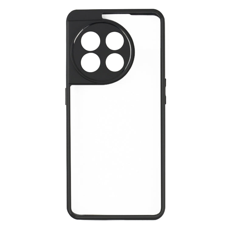 Funda para OnePlus 11 Frosted TPU y Transparente PC (Negro)